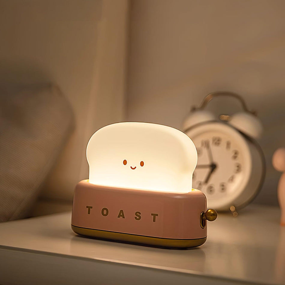 ToastBeam – Dæmpbar brødrister-natlampe med joystick-betjening