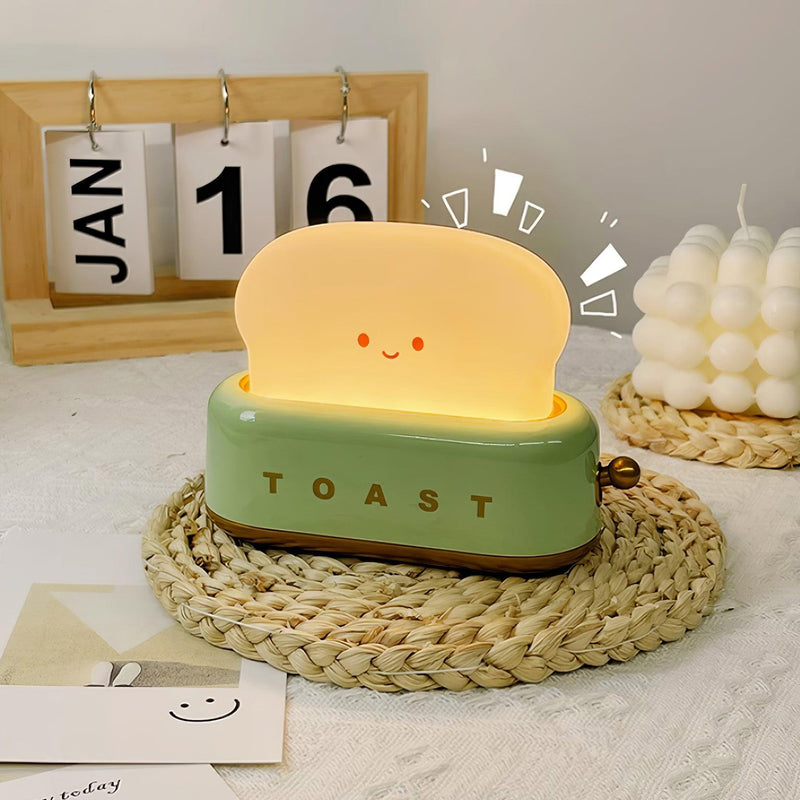 ToastBeam – Dæmpbar brødrister-natlampe med joystick-betjening