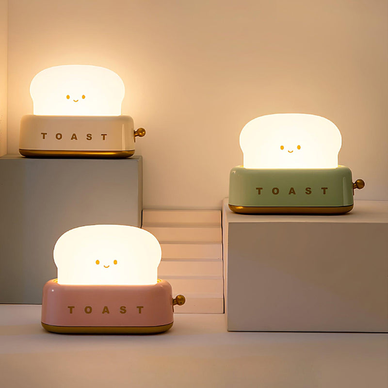 ToastBeam – Dæmpbar brødrister-natlampe med joystick-betjening