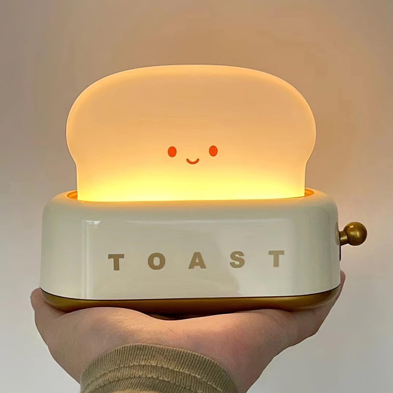ToastBeam – Dæmpbar brødrister-natlampe med joystick-betjening