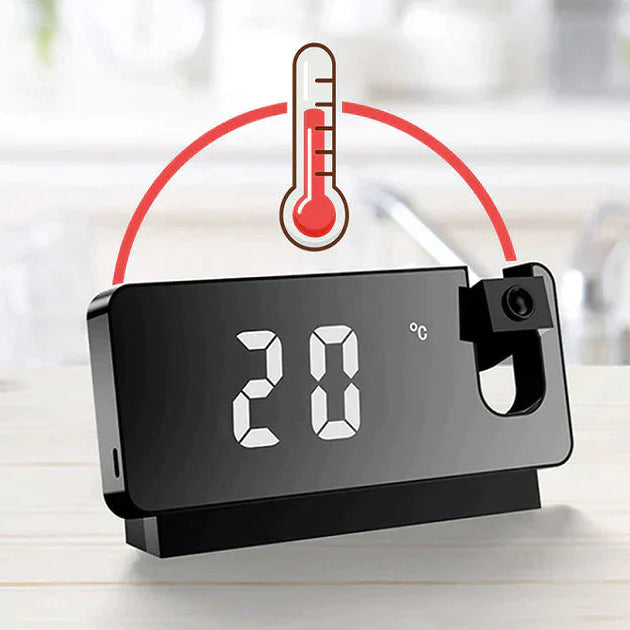 NeoClock - Smarte projektionsvækkeur med LED-display