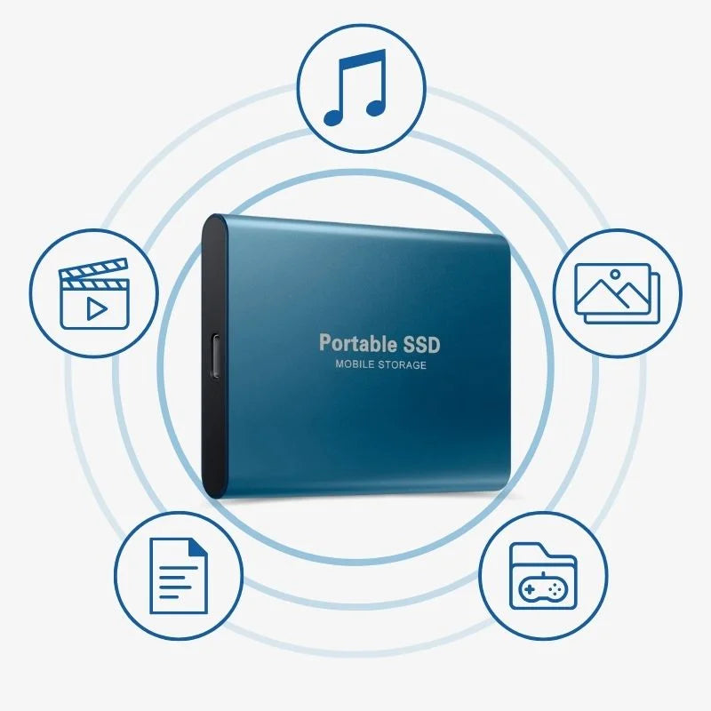 DrivePro – Højhastigheds ekstern SSD med ultrahurtig overførsel og kompakt design