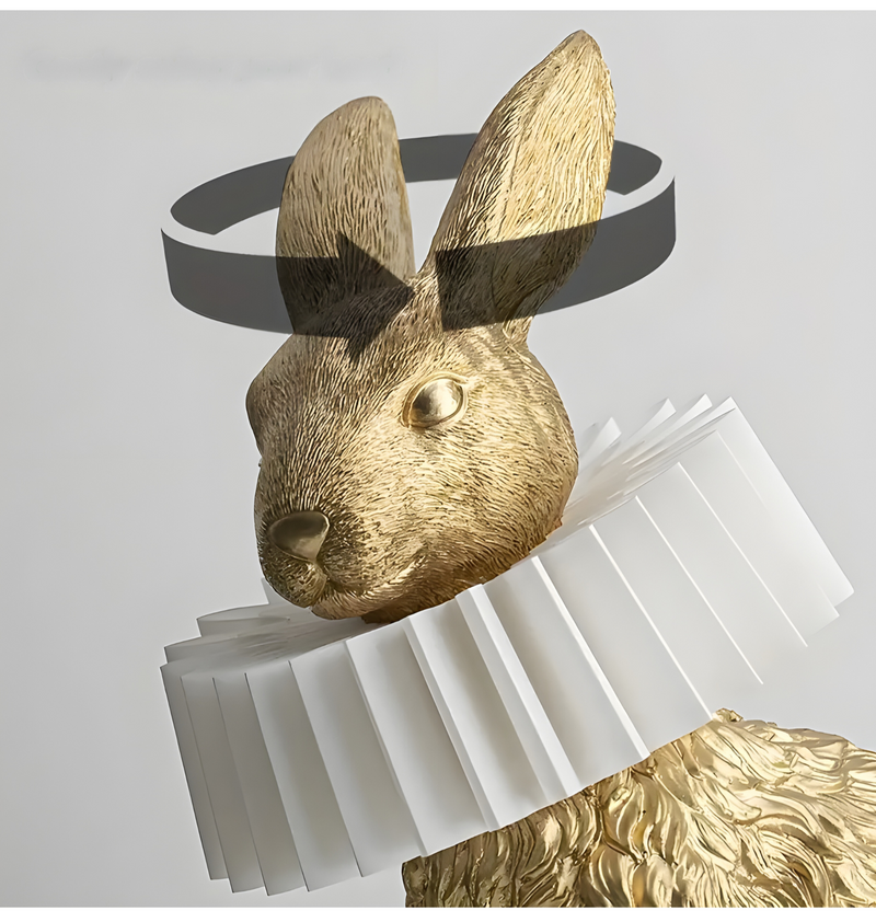 BunnyGlo - Art Deco inspireret kaninformet bordlampe til stuen