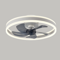 BreezeLux – Moderne loftsventilator med integreret LED-lys og fjernbetjening