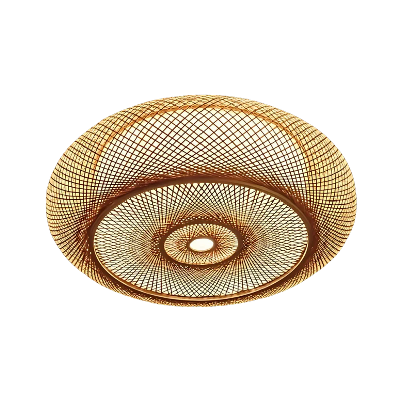 ZenAura – Kunstnerisk loftslampe med blød glød og tidløs åbent design-accent