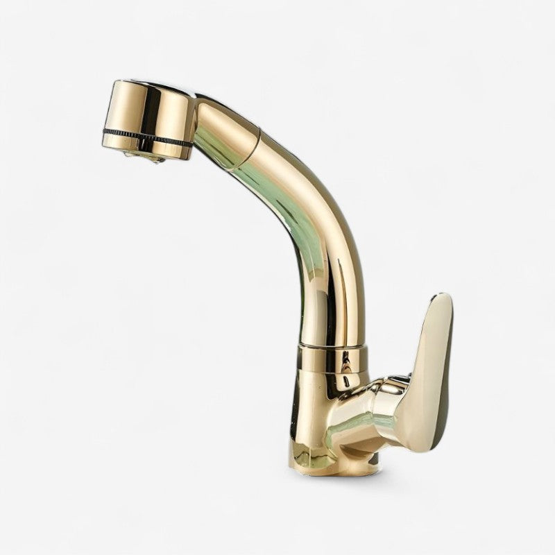 TwistFlow - Roterbart håndvaskarmatur med op og nedtap