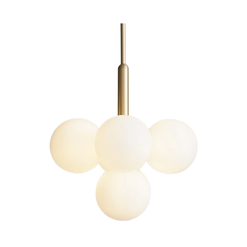ClusterGlow – Geometrisk globus pendel med justerbar højde for moderne atmosfære