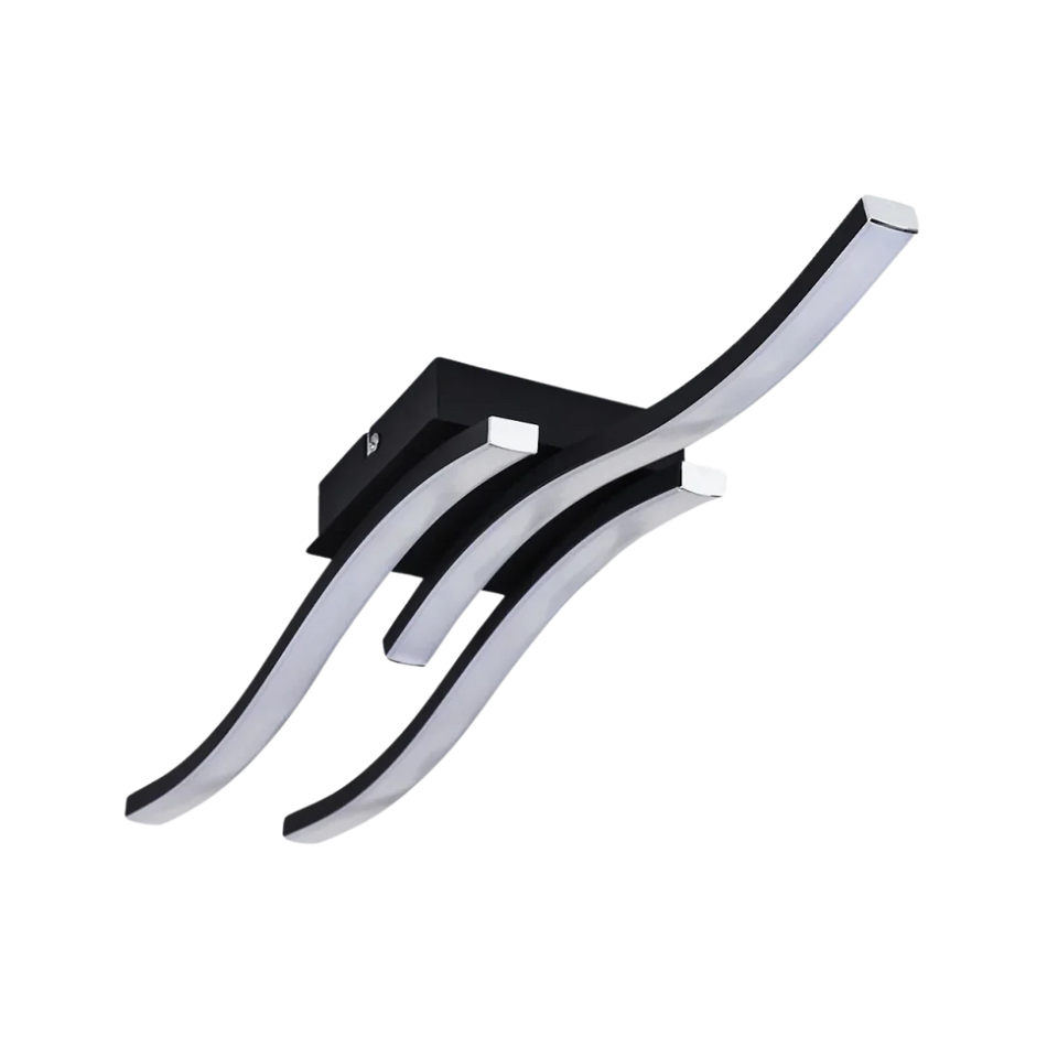 ArchiGlow – Abstrakt loftslys med skulpturelle kurver og energieffektiv belysning