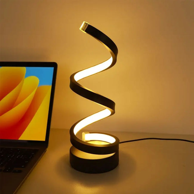 SpiralGlow - Elegant Dæmpbar Led-lampe