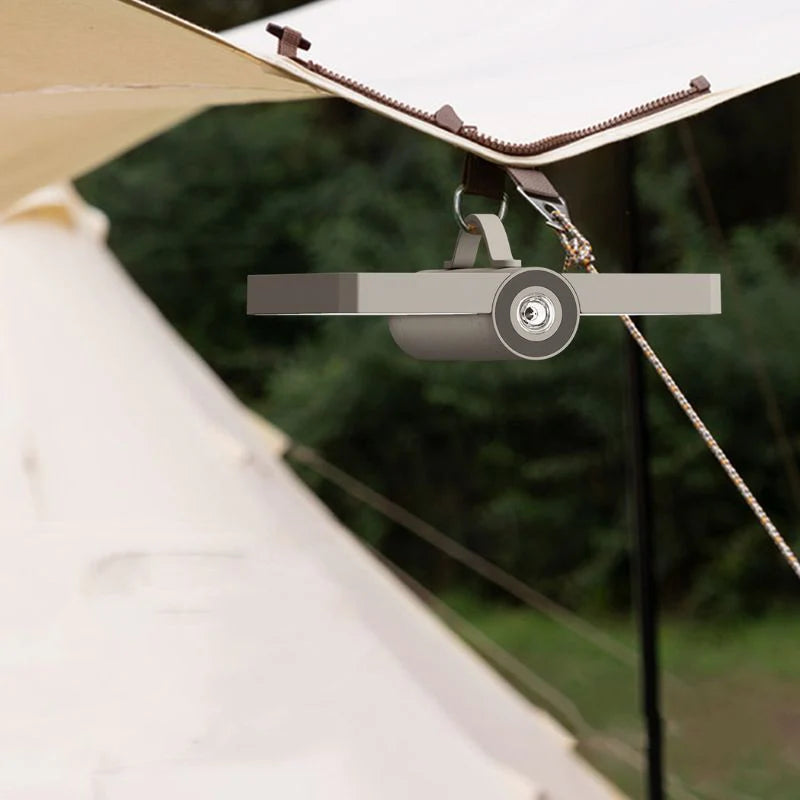 TrailLight – Foldbar campinglanterne med genopladeligt LED-lys til udendørs eventyr
