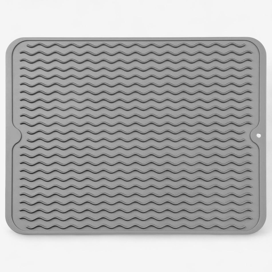 PureMat – Miljøvenlig Silikone Køkkenmåtte til Tørring og Overfladebeskyttelse