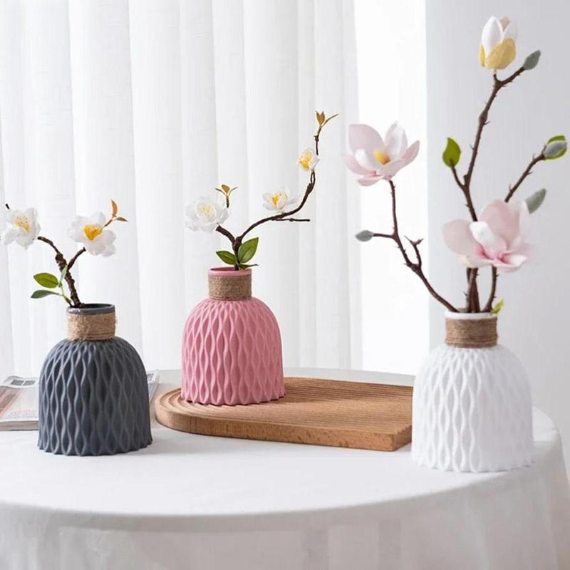 VasesAura - moderne keramisk vase til blomsterarrangementer og boligdekoration