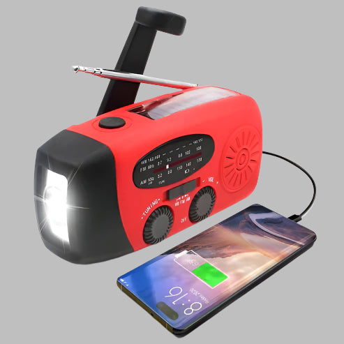 ReadyWave - Kompakt nødradio med multifunktion og vejrvarsler