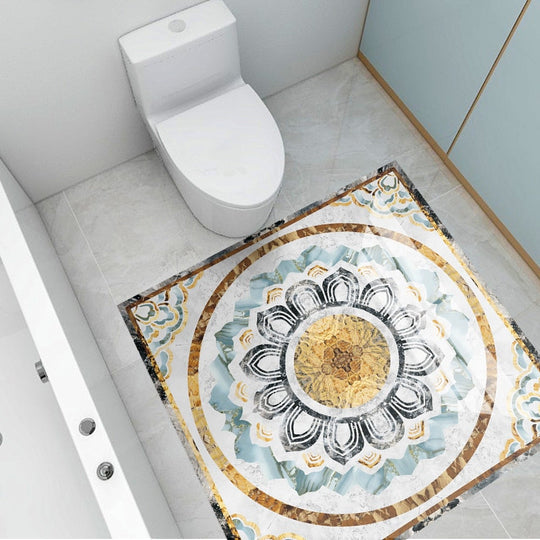 RetroFloor - Let at Installere Vintage Gulvklistermærke til Ethvert Rum