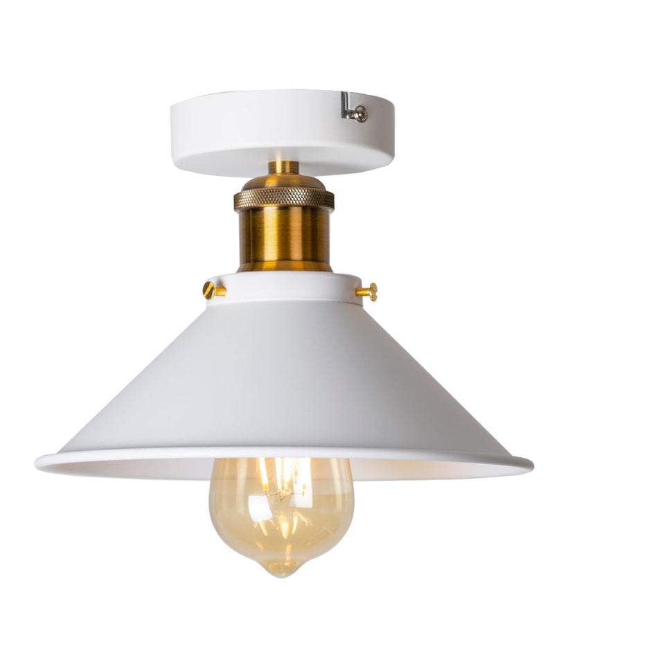 HaloCone - Minimalistisk kegleformet loftslampe med hyggelig belysning