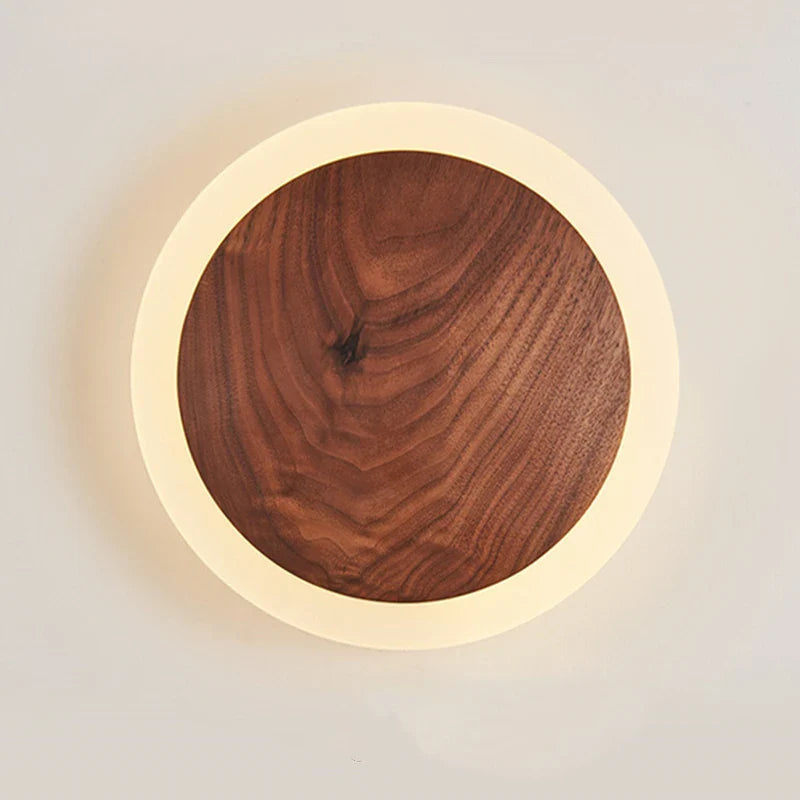 HaloGlow - Moderne cirkulær LED væglampe med stemningsfuld belysning