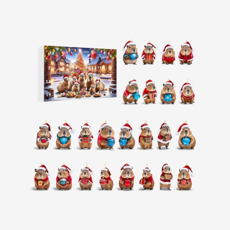 ChillPaws - Kapivara adventskalender gaveæske