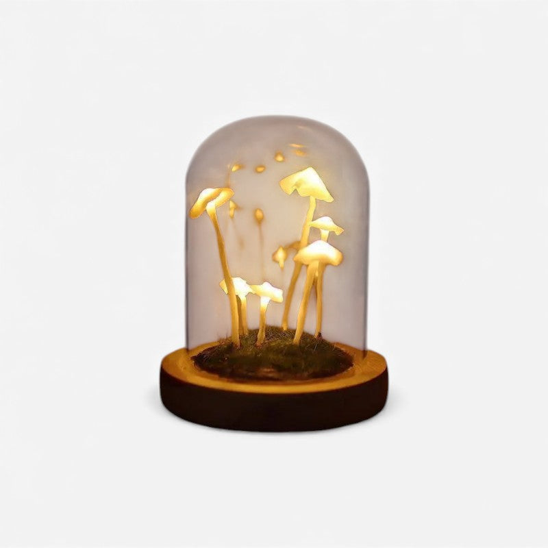 LightFungi - Dekorativ LED bordlampe med Svampeinspireret Design