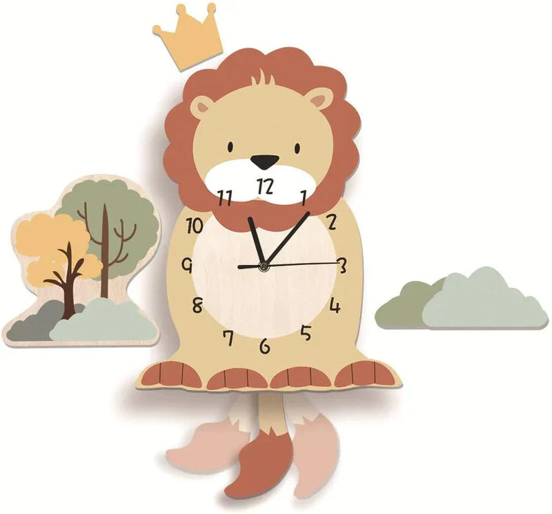 ZooTime – Adorable Animal Design Clock with Pendulum