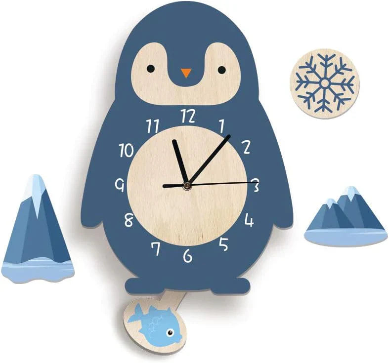 ZooTime – Adorable Animal Design Clock with Pendulum