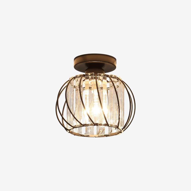 OrbBeam – LED Loftlampe med Rund Form og Burdesign
