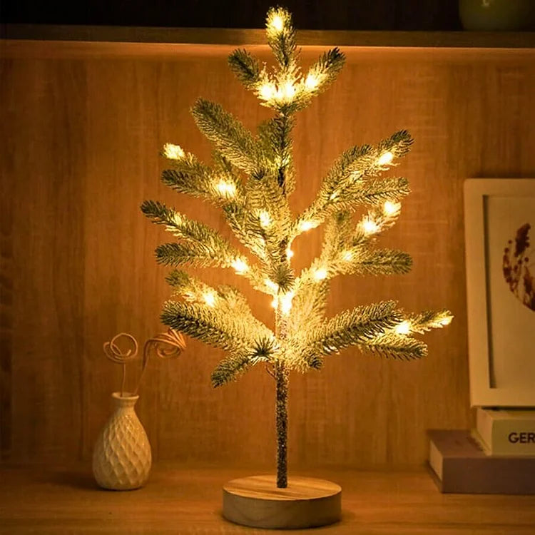 PineGlow - Pine Tree LED lampe i Bonsai-stil til naturlig boligindretning