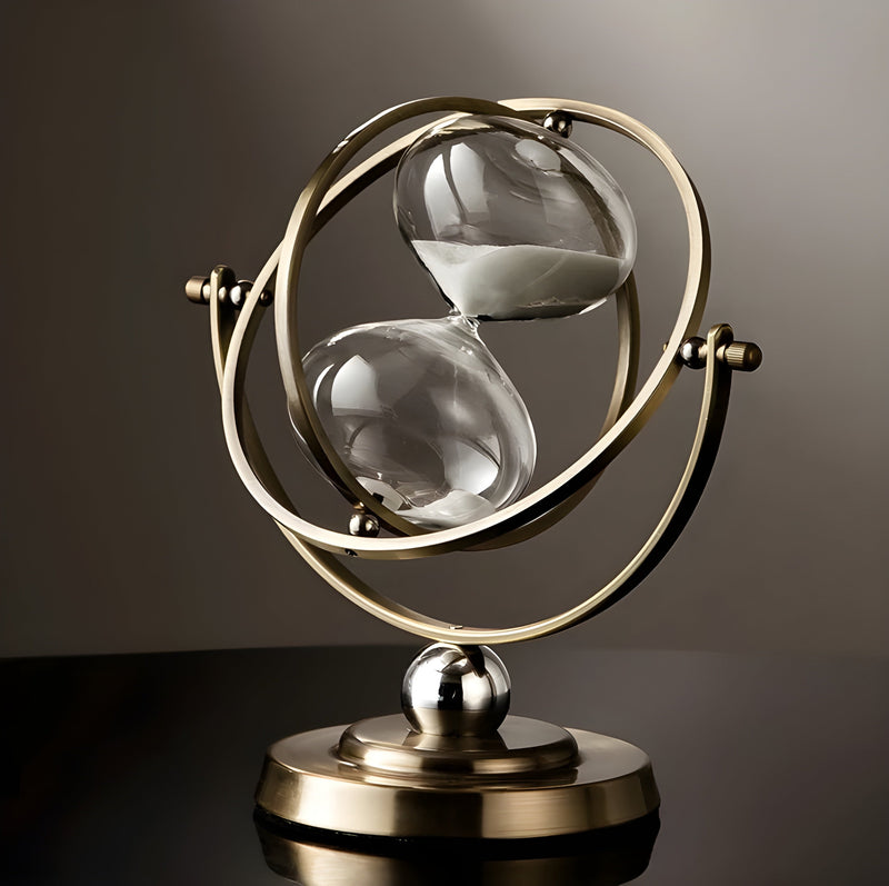 SereniTime - Elegant timeglas med beroligende sandstrøm og stil