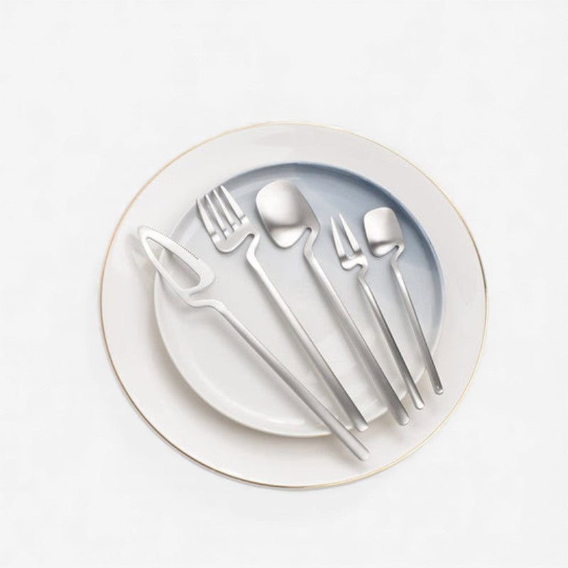 MealMate – 5 delt Bestiksæt med Vaskbart Design