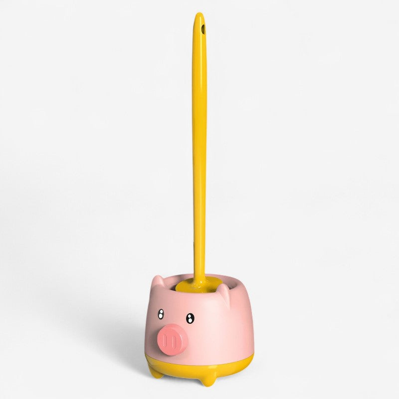 BrushHog - Væghængt børste med gris inspireret design