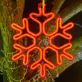 SnowGlow - Frosted Snowflake LED-lys til Vinter Elegance