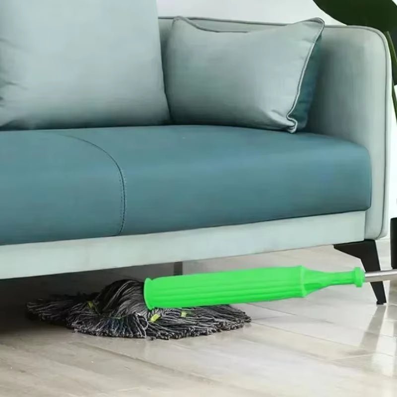 MopTiq – 360° roterende mikrofibermoppe med håndfri vridning for nem rengøring