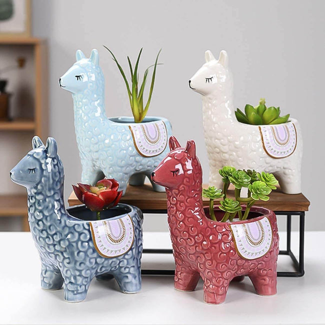 AlpacaBloom – Dejlig alpaca-krukke til din indretning