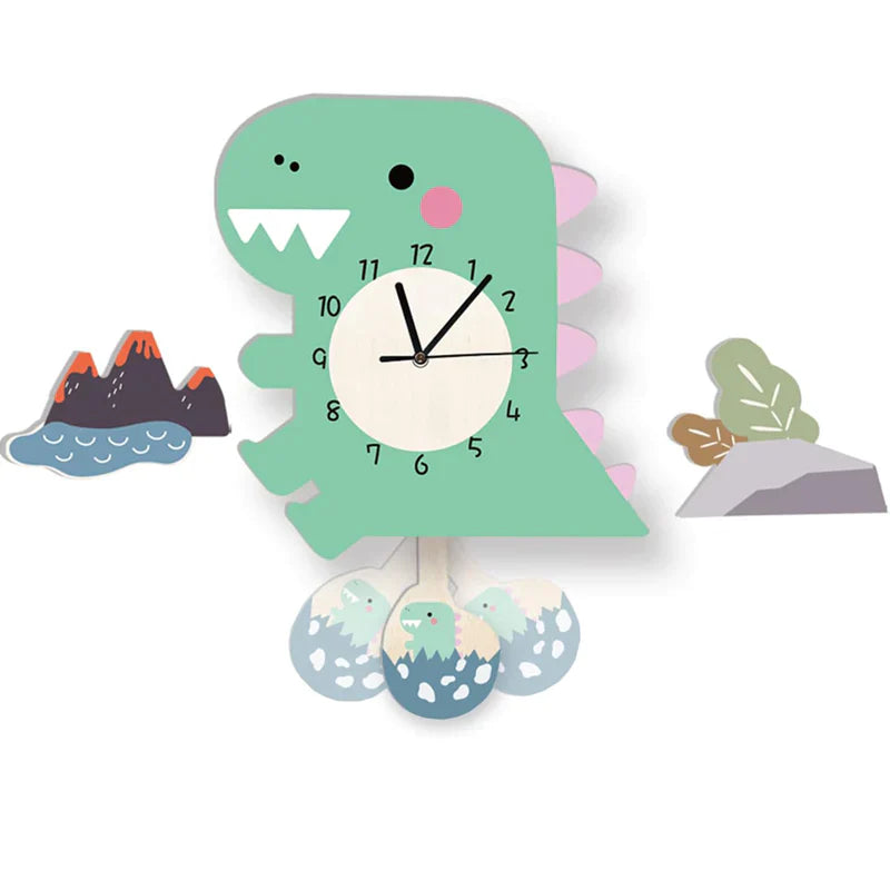 ZooTime – Adorable Animal Design Clock with Pendulum