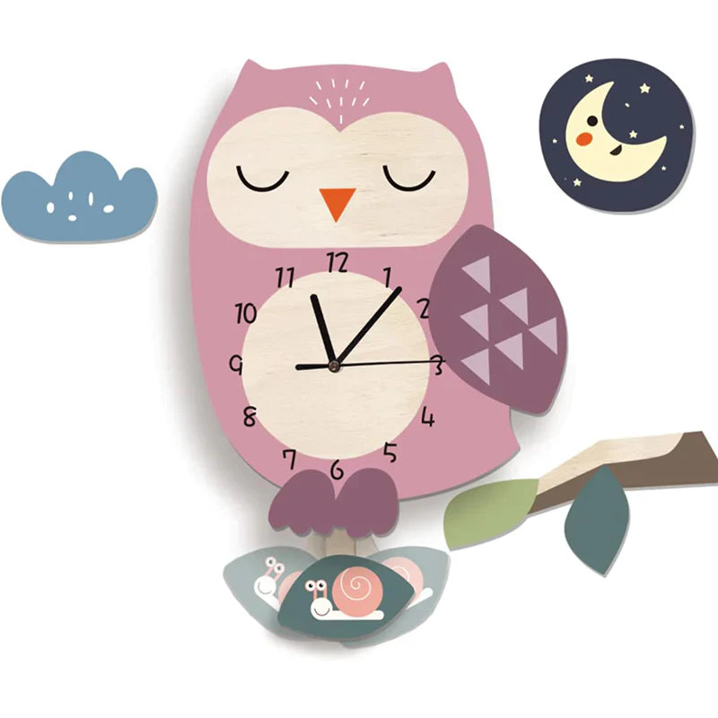 ZooTime – Adorable Animal Design Clock with Pendulum