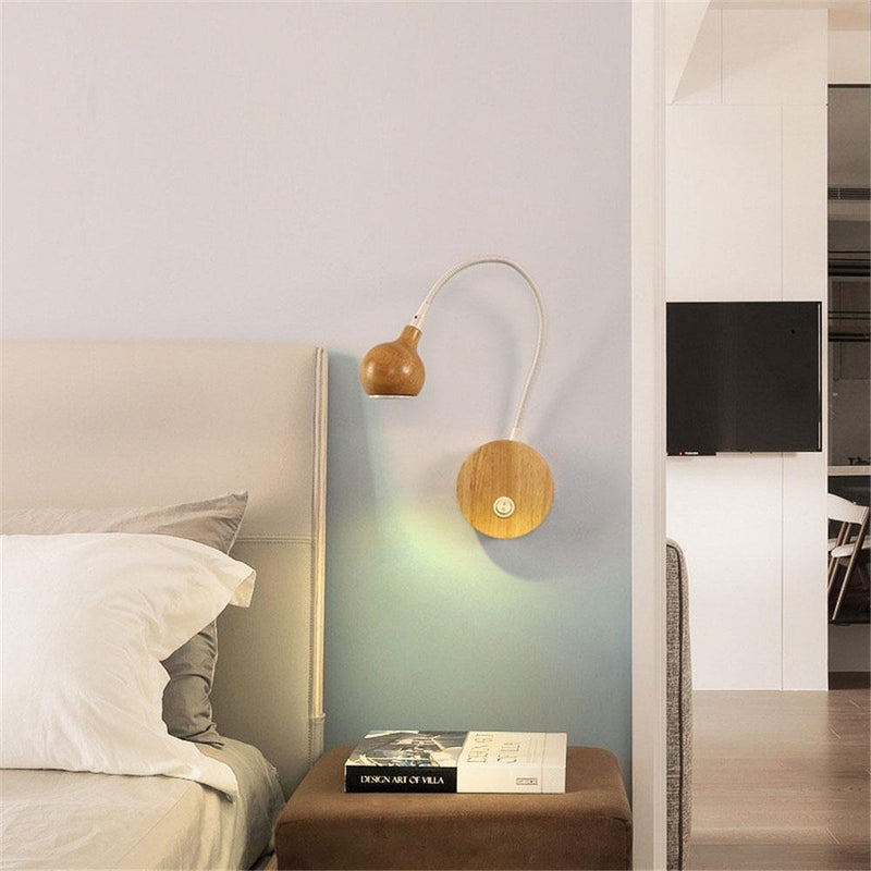 GlowNest – Håndlavet LED-væglampe med hyggeligt varmt lys og minimalistisk design