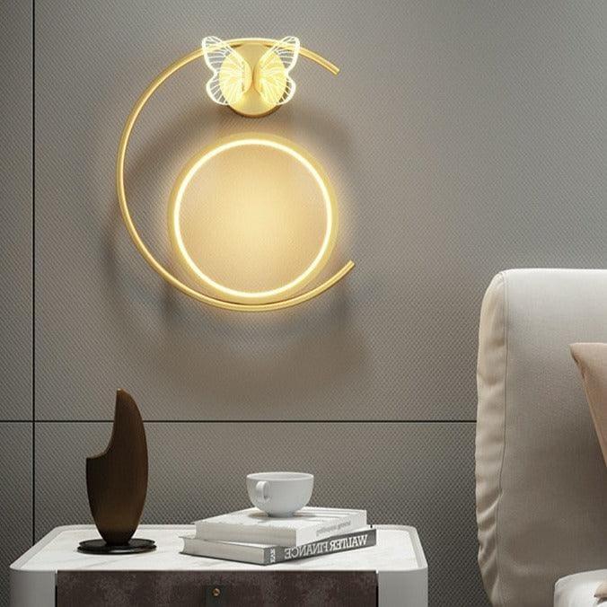 DreamBeam – Minimalistisk væglampe med blødt lys til et roligt børneværelse