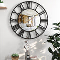 TimeCraft – Stilfuldt vægur med tidløse romertal og elegant design med åben skive