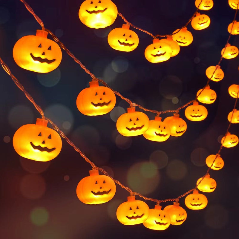 SpookyGlow – Halloween-lys med græskar- og spøgelsesformer til festlig stemning