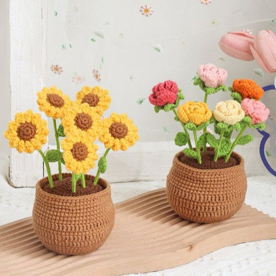 FloraCraft - Ultimativt Håndværk Vase Kit Blomster til boligindretning