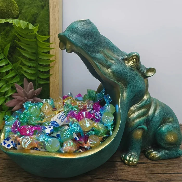 HippoHaven – Legesyg skålfigur til funktionel boligindretning
