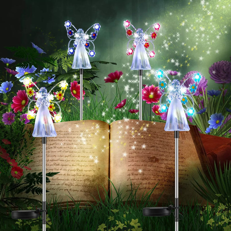 GlowFlutters – Sommerfugleformede udendørslamper med blød glød til haveindretning