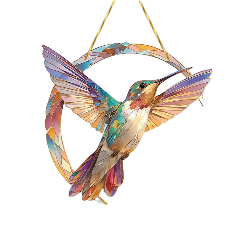 LumiWings – Levende Hummingbird Suncatcher til enestående vinduesindretning