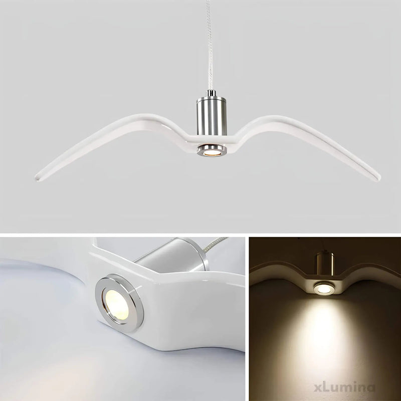 BeakBrilliance – Kunstnerisk fugleformet lampe med blødt lys og skulpturel charme