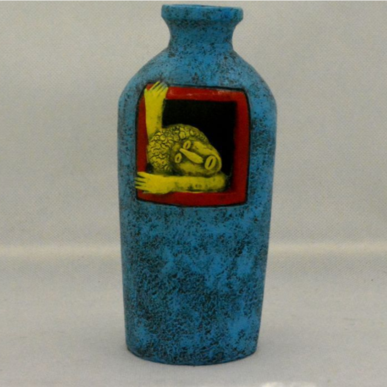 TogaVase - Dristig 3D-skulptureret ansigtsvase til enestående boligstyling