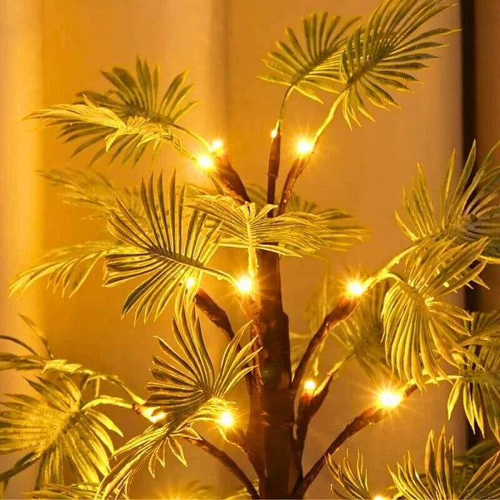 TropiGlow – LED julelys med palmebladsdesign
