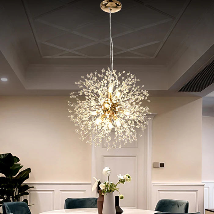 StarBlossom - Krystal LED pendel for himmelsk elegance