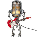 GuitarGlow - Robotguitar bordlampe med dæmpbar lys