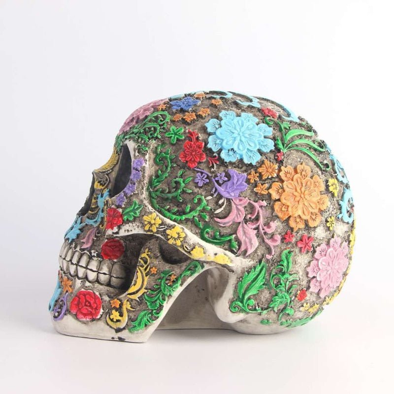 SoulSkull - Dekorativ Calaveras Kraniestatue for Kulturel Elegance