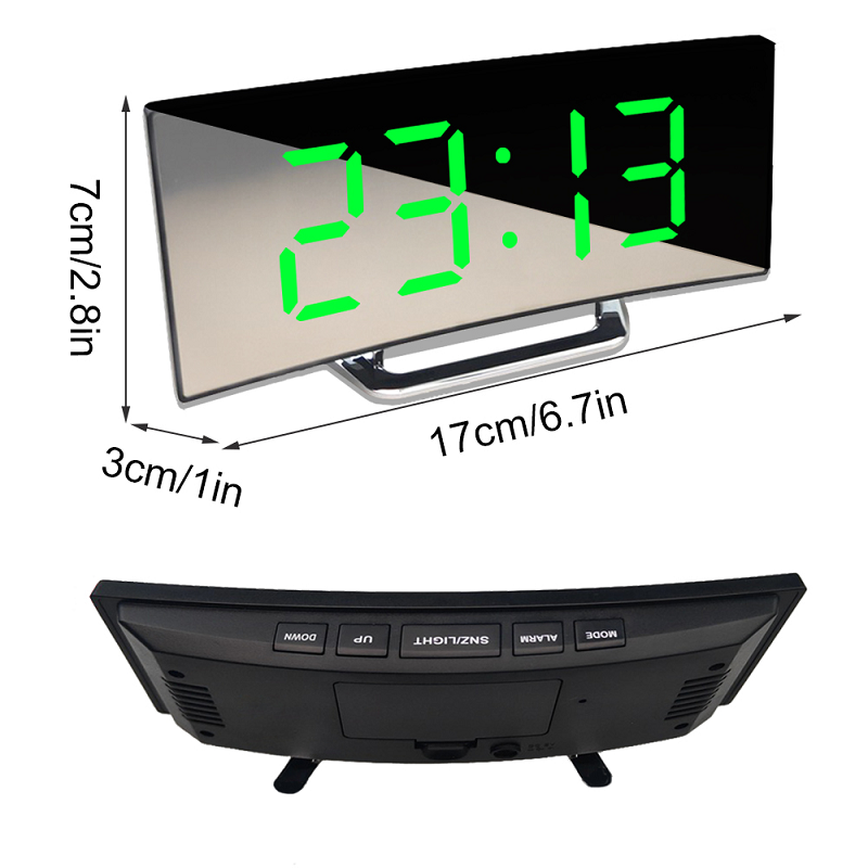 NeonTic - Moderne LED-ur med ultraklart display og smart alarmfunktion
