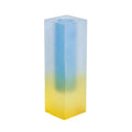 SleekLook – Firkantet vase med geometrisk design til perfekt blomsterdekoration